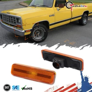 Marcadores laterales para Dodge D150 D250 D350 Ramcharger 1981-1993 delantero izquierdo y derecho - Imagen 1 de 8