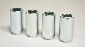 Tuercas de rueda sintonizadoras de 4 x 1/2" UNF (zinc) - Imagen 1 de 5