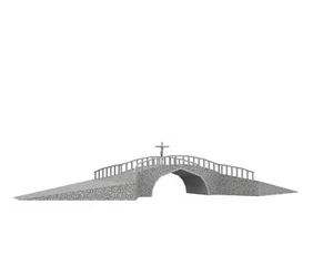 WAVRE PONT DU CHRIST BRIDGE - WATERLOO 3D PRINTED Décor Wargame Terrain Napoleon - Picture 1 of 6