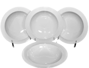 RICHARD GINORI Mediterraneo Bianco White Soup/Cereal Bowl 7.25" 18.5cm Set/4 New - Picture 1 of 6