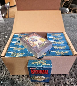 CUSTODIA DI 15 1986 DONRUSS BASEBALL HIGHLIGHTS SET SIGILLATI in fabbrica Bo Jackson RC - Foto 1 di 4
