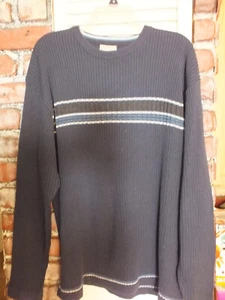 Men's Arizona Black long sleeve sweater white accents XLarge Extra Grande - Picture 1 of 4