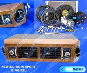 A/C UNIVERSAL UNDER DASH EVAPORATOR NEW 432-W SPORT 12X16 Cond & ELEC. HARNESS - Picture 1 of 12