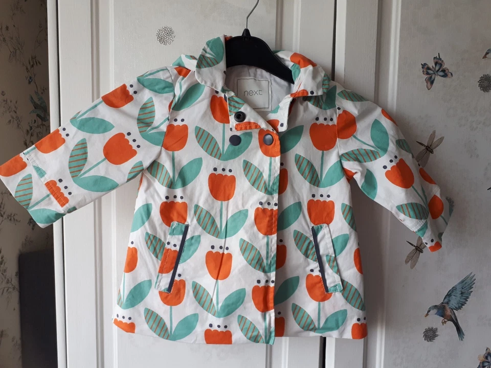 Next baby girl summer mac/jacket age 3-6 months  - Image 1 of 3