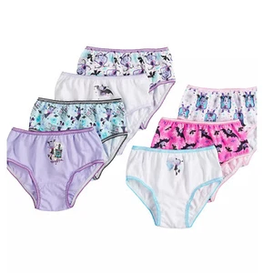 Disney Junior Vampirina Toddler Girl 7-pack Brief Panties Underwear Size 4 - Picture 1 of 1