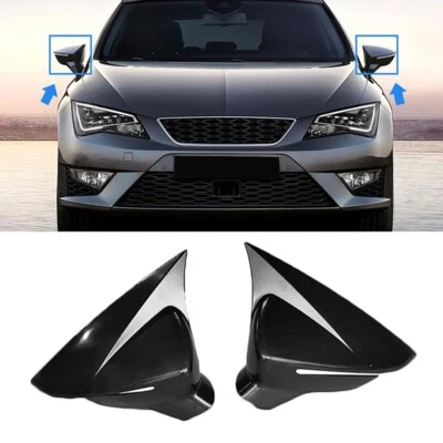 Cubierta de espejo retrovisor lateral para Seat Leon 5F MK3 ST Cupra 13-20 Ibiza MK5 Arona Foto 1 de 4