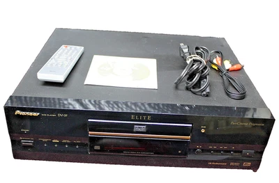 Pioneer Elite DV-37 CD/DVD Player & Remote, Manual and Cables, Tested Guaranteed - Image 1 of 4