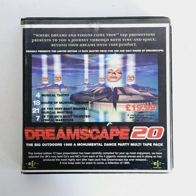 Dreamscape 20 Dance Party Multi Tape Pack Rave Cassettes - 1 Cassette Missing - Image 1 of 4