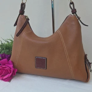 Brown Leather Shoulder Bag - Picture 1 of 11