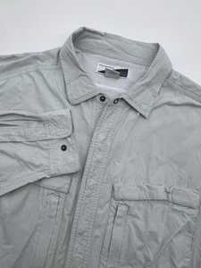 Exofficio Shirt Mens XL Insect Shield Long Sleeve Roll Tab Vented Fishing Nylon - Picture 1 of 14