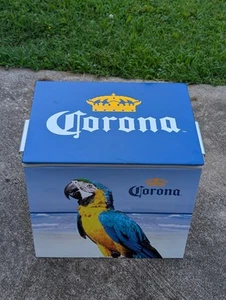 Vintage Corona Extra Metal Beer Cooler / Ice Chest In Excellent Condition RARE - Picture 1 of 6