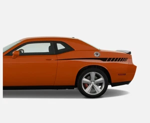 Dodge Challenger Sport Rear Decal Premium Vinyl Graphics Both Sides - Picture 1 of 4
