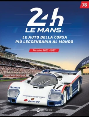 PORSCHE 962C  (1987 ) 24H LE MANS COLLECTION N.#76 1/43 - Immagine 1 di 4