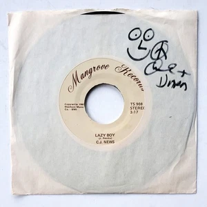 C.J. News 45 Lazy Boy - Private 1981 AOR Power Pop - Chuck & John & the News - Imagen 1 de 2
