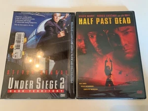 Steven Seagal NEW DVD Duo Under Siege 2 Dark Territory & Half Past Dead Sealed - Imagen 1 de 9