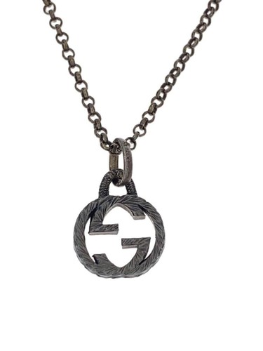 Collana donna GUCCI SV925 in argento con top 503FI usata
