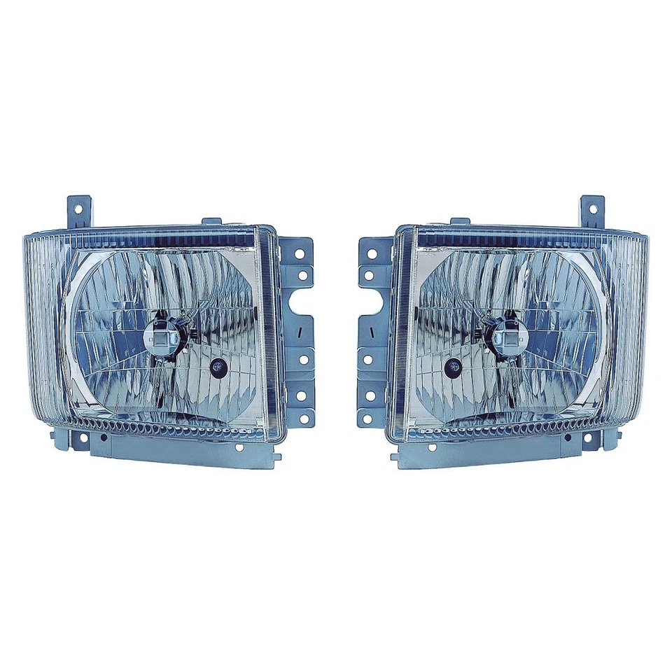 Par de faros delanteros para 3500 GMC W/W4500/W5500HD 2007-2011 pasajero y conductor Foto 1 de 1