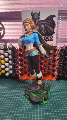 Zelda / 1/6 30 cm Estatua / Figura / Profesional Pintado a Mano / Figura Coleccionable Foto 1 de 4