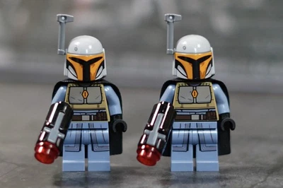 2 Lego Star Wars Minifigure sw1077 Mandalorian Tribe Warrior Female W/ Cape CMF - Image 1 of 3