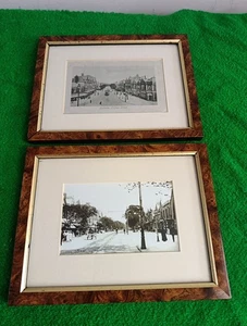 2 Lytham Vintage Scenes Framed Clifton Street Prints - Picture 1 of 10