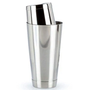 Boston Cocktail Shaker Set 15oz & 28oz Tin on Tin - Small Mixing Cans - Picture 1 of 4