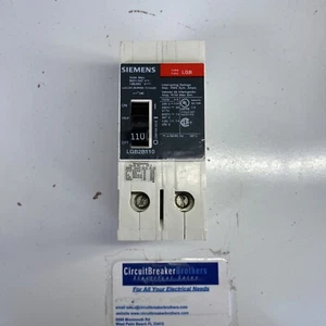 Siemens LGB LGB2B110 DISYUNTOR 2 polos 110 amperios 600 voltios usado -probado - Imagen 1 de 5