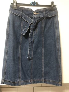 Boohoo Ladies Womens Denim Skirt Size 10 Great Condition - Picture 1 of 6
