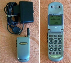 Original Motorola V3688 flip GSM Mobile Phone –ΝΟ v moto v60 v66 v3690 StarTac- - Afbeelding 1 van 12