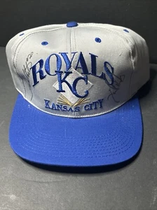 Autographed Kansas City Royals Hat - Picture 1 of 5
