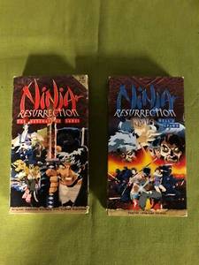Ninja Resurrection - Vol. 1 & Vol. 2 (VHS, 1999, Subtitled & Dubbed) - Picture 1 of 8