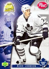 1998-99 Kraft Post Cereal Blue Back #12 Mike Johnson