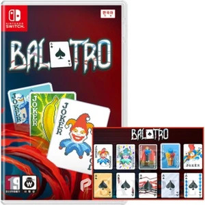 Switch Balatro + Cards [Korean Version] English + Multi Language - Picture 1 of 3