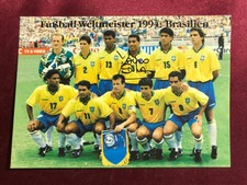 Autograph MAURO SILVA-National Team BRAZIL World Cup 1994-Ex-Bragantino-signedAK