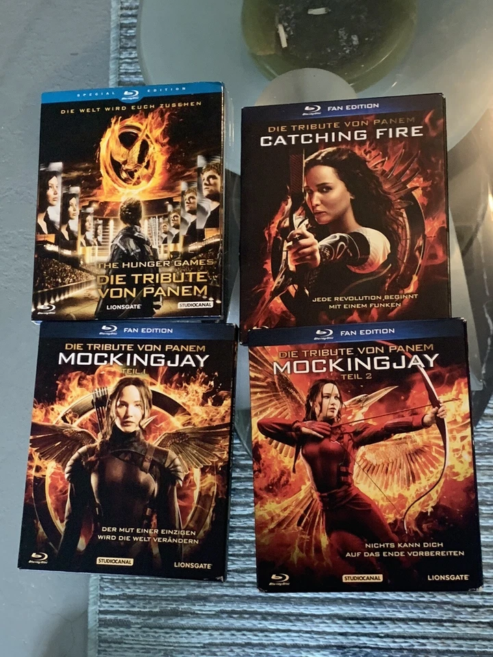 Коллекция Голодных игр на Blu-Ray на немецком языке - Изображение 1 из 1