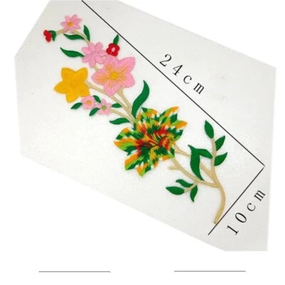 3D Flower Embroidered  Aplique Iron On Patches! - Image 1 of 4