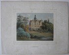   Demerthin Gumtow Brandenburg Prignitz Orig Lithografie Hennicke 1860