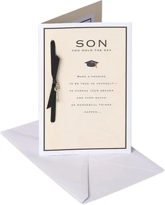 American Greetings Graduation Card for Son (You Hold The Key) - Picture 1 of 5