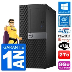 PC tour DELL OptiPlex 7050 Intel G4400 RAM 8Go Scheibe 2To HDMI Windows 10 Wifi - Bild 1 von 7