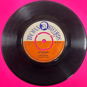 ANSELL COLLINS - " Cotton Dandy 7" Vinyl Reggae Trojan TR-7712 With Centre VG - Picture 1 of 4