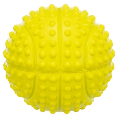 Trixie Sportball Naturgummi für Hunde mit Stimme - Hundespielzeug Lime - Bild 1 von 2