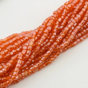 Perline di semi ceche vintage 3 tagli 11/0 trans. Tangeline 1 Mini Hunk 11g 10623005 - Foto 1 di 2