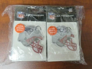 NFL Official New England Patriots Helmet Air Freshener Pack of 24 - Picture 1 of 3