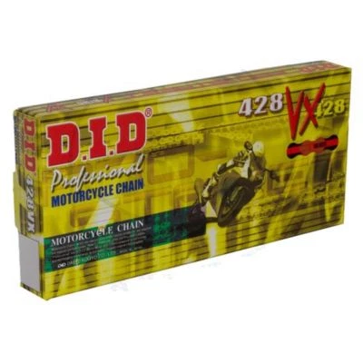 DID X-RING G-B 428VX/146 CADENA Y CLIP DAELIM 125 VL Daystar 2000-2007 - Imagen 1 de 4