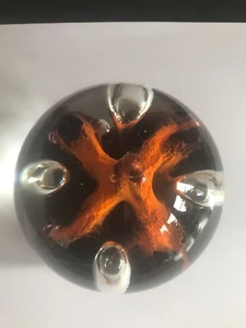 caithness paperweight moonflower - Picture 1 of 5