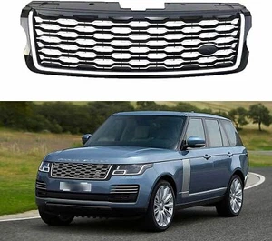ABS Front Grille Mesh Grill Vent Trim Fits for Land Rover Range Rover 2013-2017 - Picture 1 of 5
