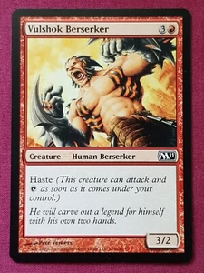 Magic The Gathering 2011 CORE SET M11 VULSHOK BERSERKER red card MTG - Picture 1 of 2