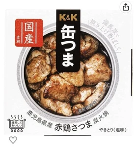 Japanese Canned Food charcoal grilled chicken KANTSUMA 75g - Picture 1 of 2