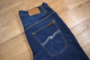 GENUINE Nudie THIN FINN ORGANIC COTTON Jeans size W34 L32 - Imagen 1 de 7