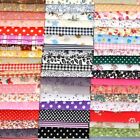 Floral Making Clothing Cotton Cloth for Everyday Clothes 100pcs 10*10cm