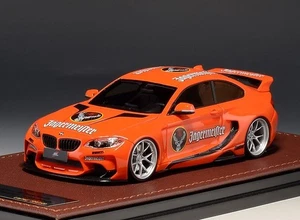 GLM STAMP 1/43: BMW M235 BLACK SAILS, WIDE BODY, "JAEGERMAESTER" ORANGE LTD: 109 - Picture 1 of 6